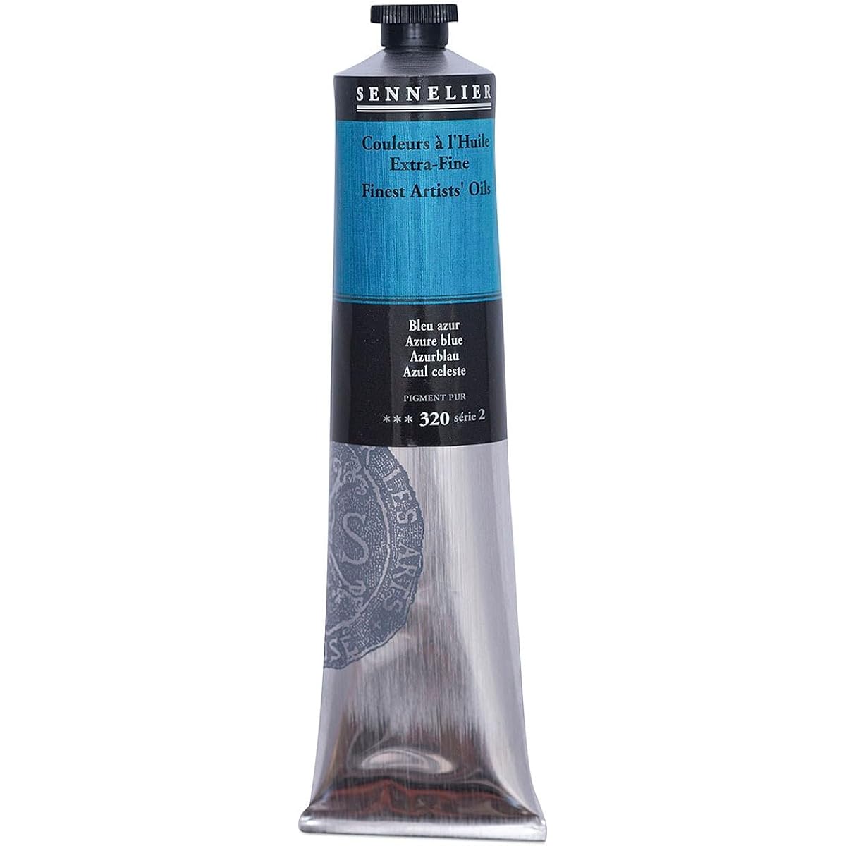 SENNELIER Artist Color Oil Paint, 6.76 fl oz (1 pack) Azure Blue S2