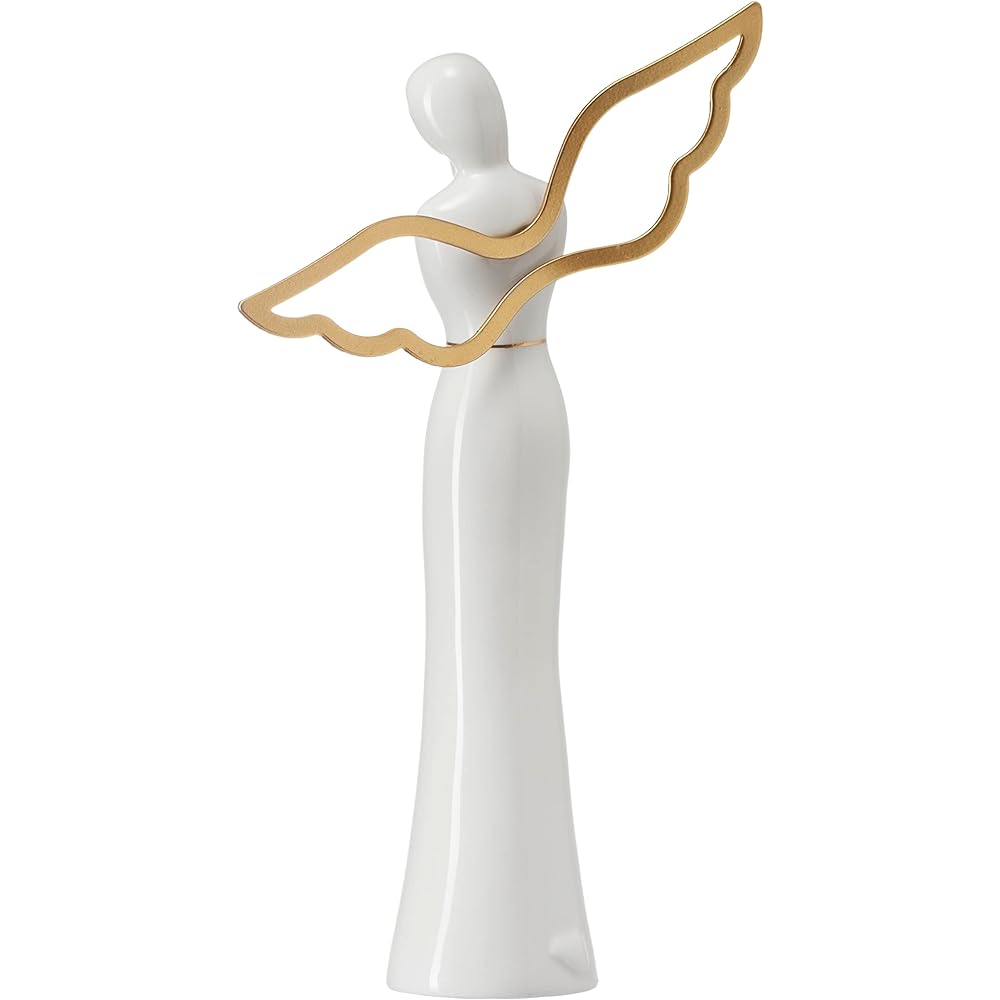 LEONARDO Figure Angel 23cm heart 022192