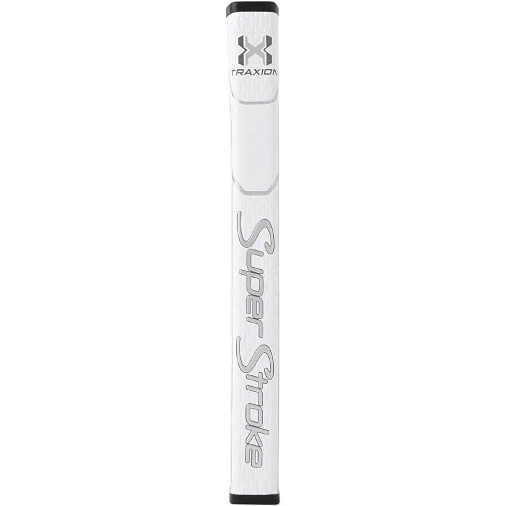 Super Stroke Grip Traxion Traxion Series Pistol GT1.0 White/Silver [Japan Limited Color]