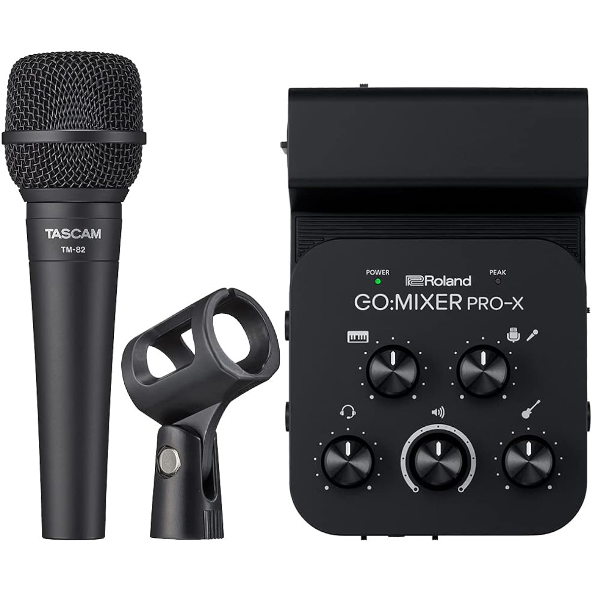 Roland GO:MIXER PRO-X (dynamic microphone set for both instruments and vocals)