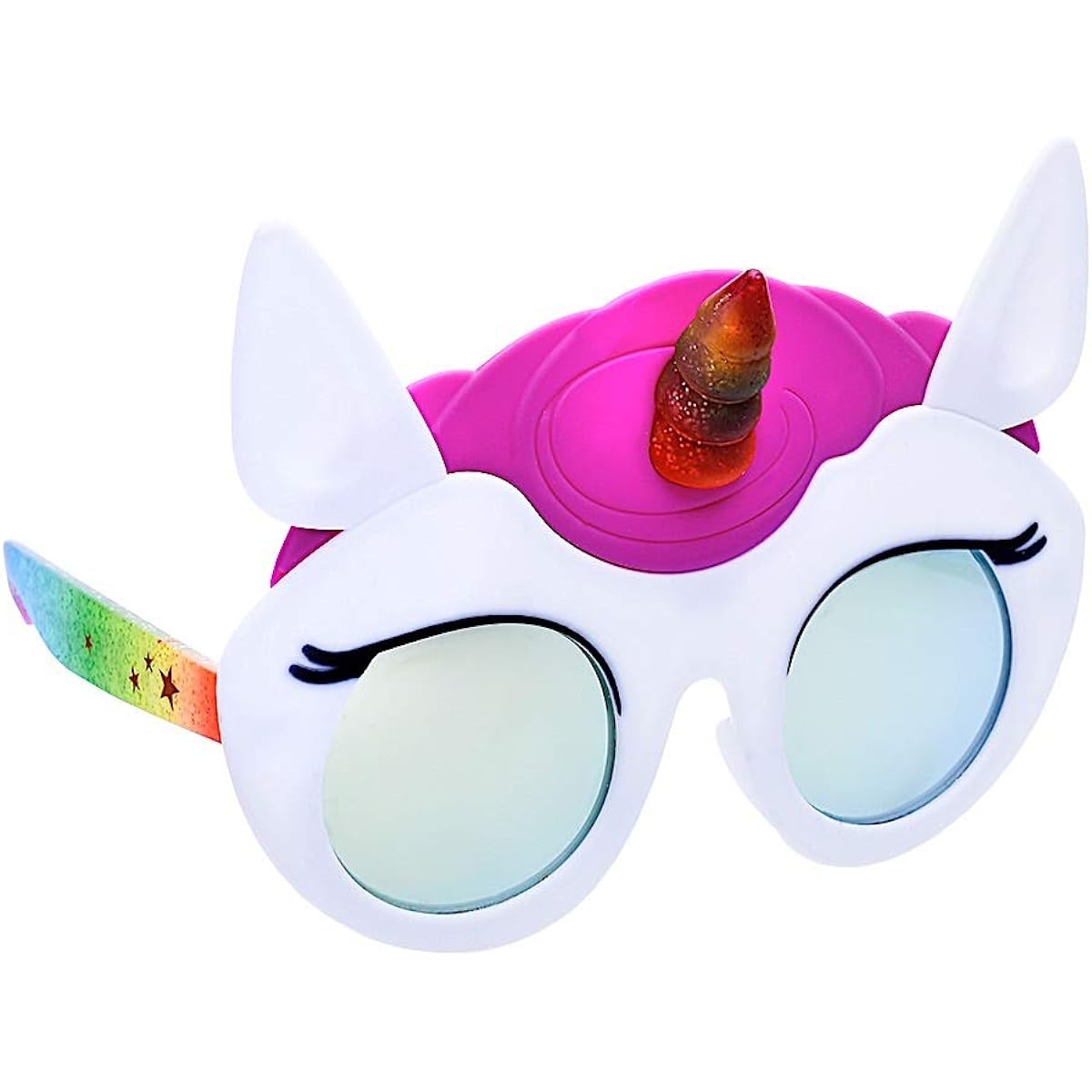 Sun-Staches Lil' Characters Unicorn White Pink Red Rainbow 8"