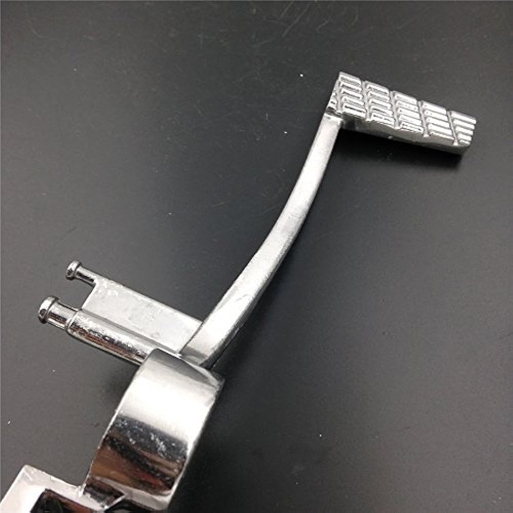 XKH - Motorcycle Silver Foldable Rear Brake Pedal Foot Lever 2006-2014 Suzuki GSXR 600 750/2005-2015 Suzuki GSXR 1000 [B00Y44QNHW]