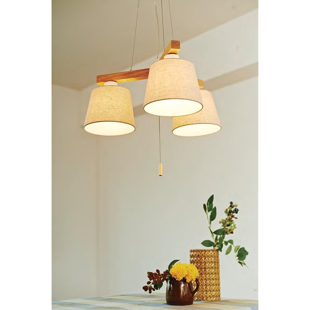 INTERFORM INC. Pendant Light Lachaise3 [Lachaise3] Beige Light Bulb Sold Separately LT-8834