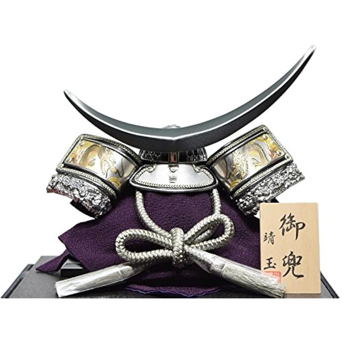 May Dolls, Famous General Helmet Decoration, Engraved Date Helmet, No. 8, Ibushi Silver, Case Decoration