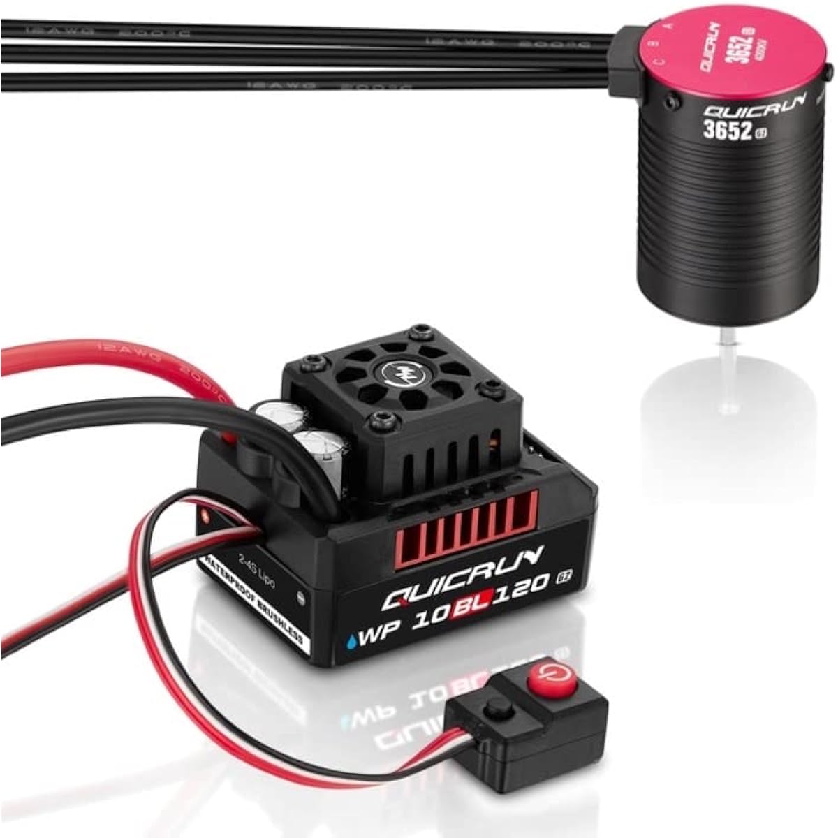 HOBBYWING Quicrun 10BL120 G2 & 3652SL G2 Combo (QR10BL120 G2 &3652SL 4000KV G2)