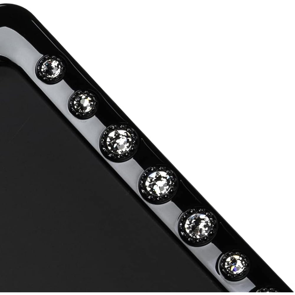 DAD Garcon D.A.D Crystal License Frame II (Number Frame) Front Model [Black/White] Aurora SB192-01-02