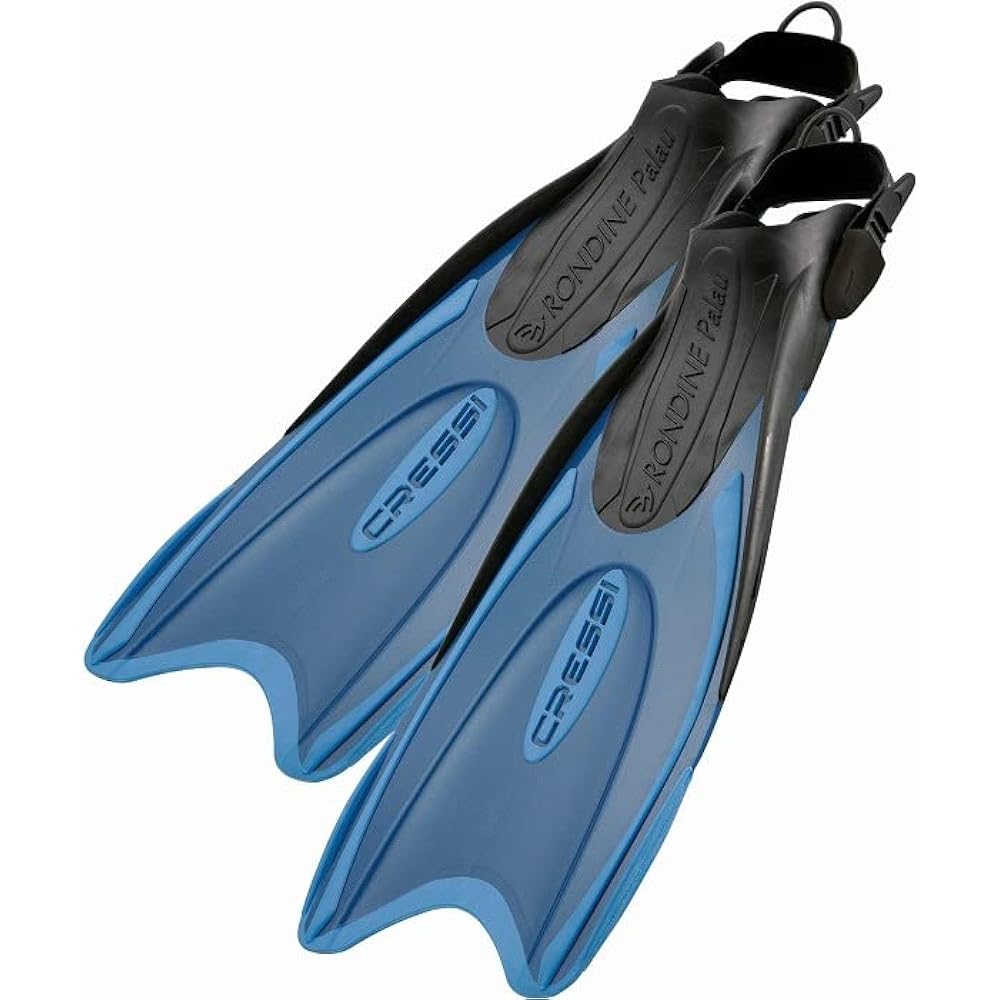 CRESSI Snorkeling Swim Fin Kids Size [PALAU KID] Open heel long blade that can be worn with bare feet [Genuine product]