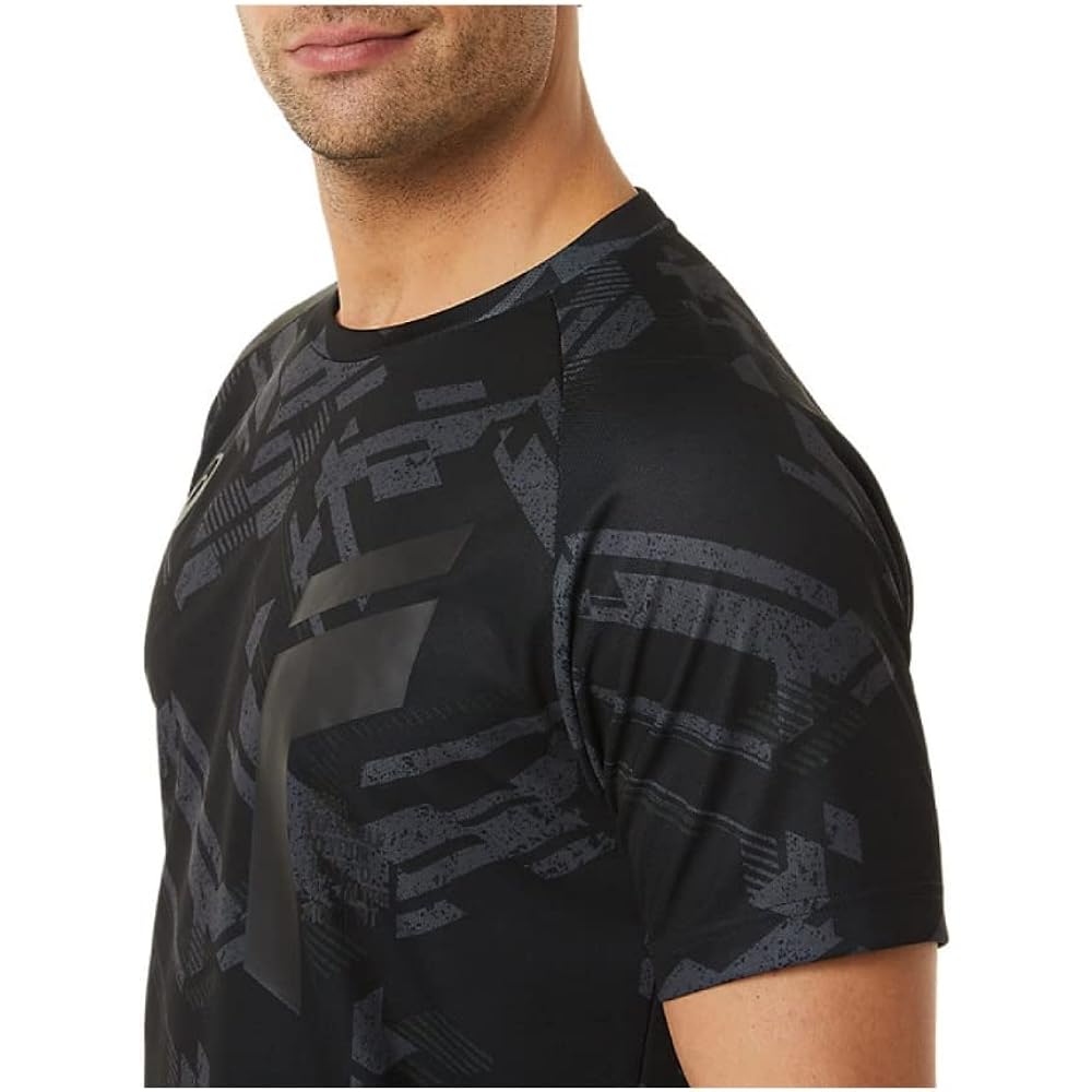 [ASICS] Training Wear LIMO Dry Graphic Short Sleeve Shirt 2031C891 Men's