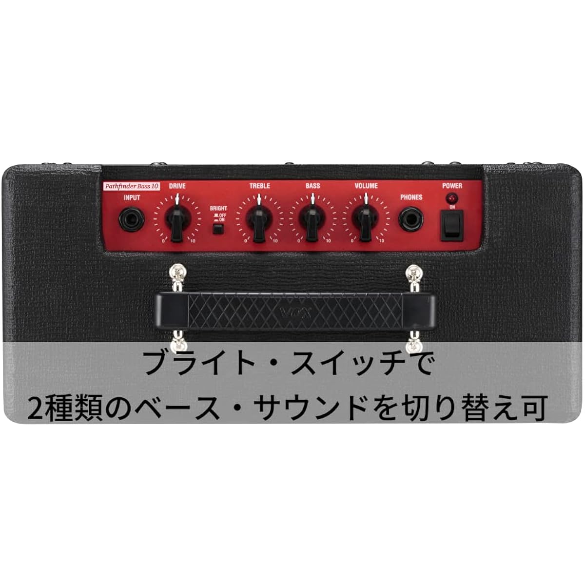 VOX Compact Bass Amplifier Pathfinder Bass 10 Home Practice Ideal for First Amplifier Headphone Usable 10W