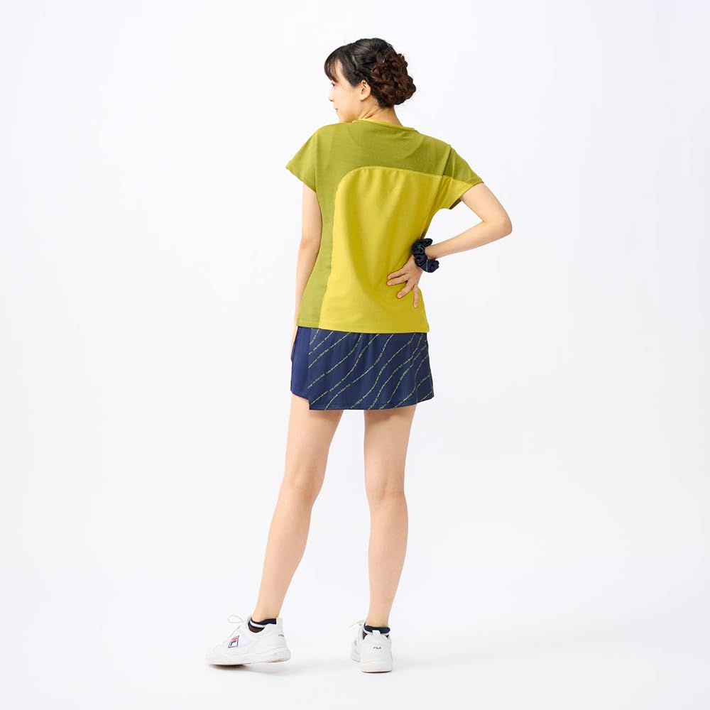 [Fila Tennis] Short Sleeve Shirt Game Shirt VL2710 Women's