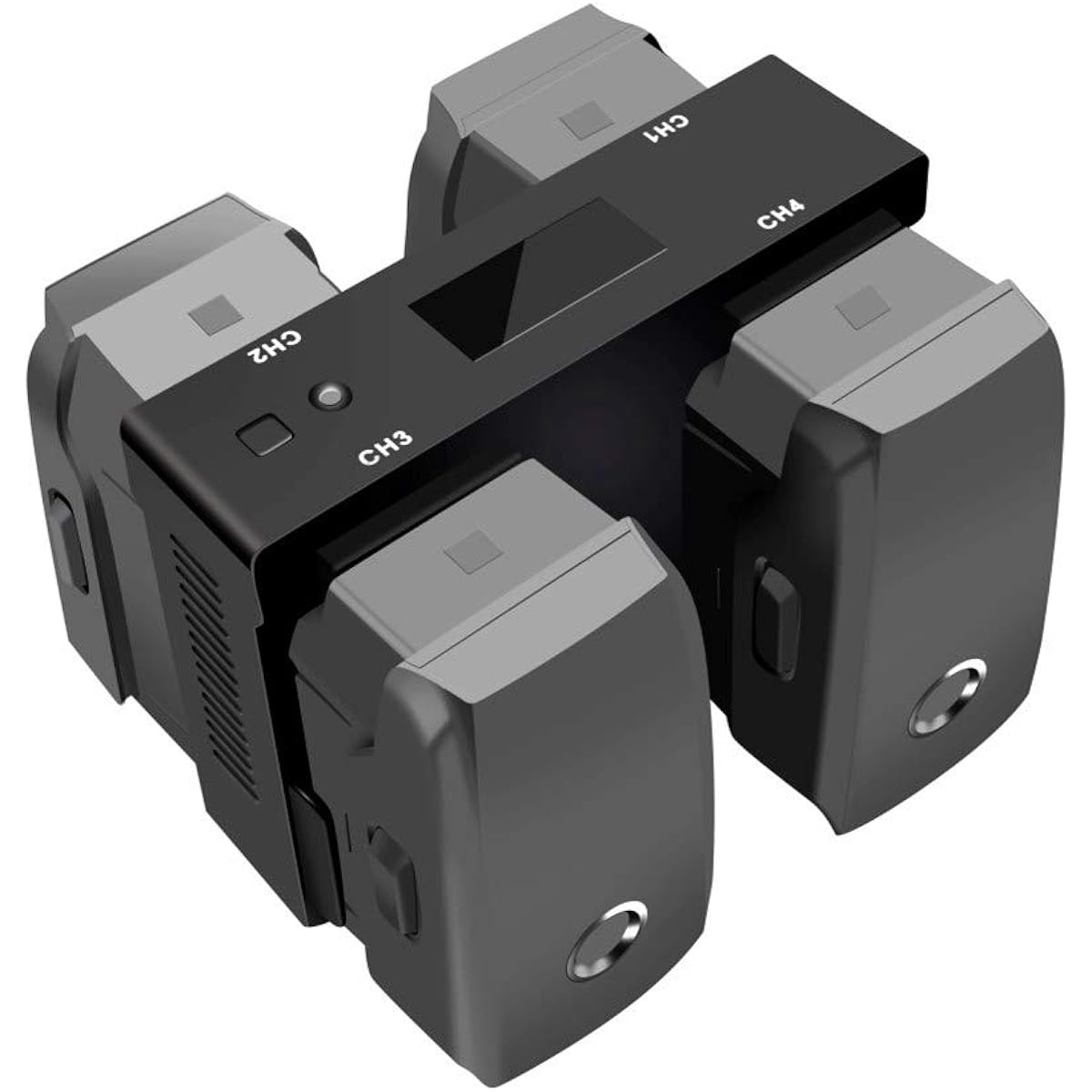 Xmipbs Multifunctional Mavic 2 Battery Charger Battery Discharger Storage Maintenance Butler for DJI Mavic 2 Pro Zoom 4 in 1 Charging Hub