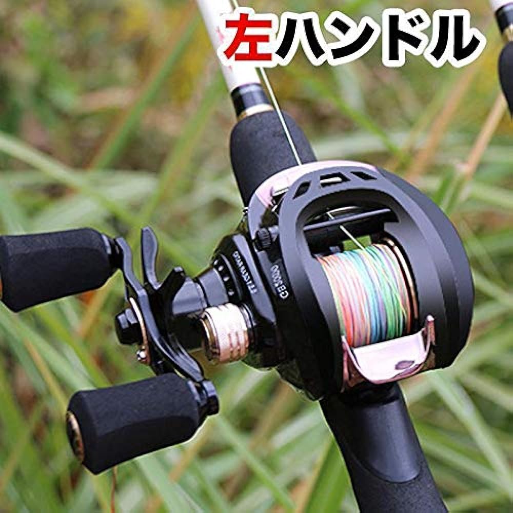 VISPREA Reel Bait Reel Lightweight Bait Finesse Lightweight Lure Maximum Drag 5KG Gear Ratio 6.5:1 Aluminum Spool For Sea Fishing and Freshwater Fishing Dual Use Super Strong Magnetic Brake Left Handle Strong Magnet Left Handle or Right Handle Choice YU4