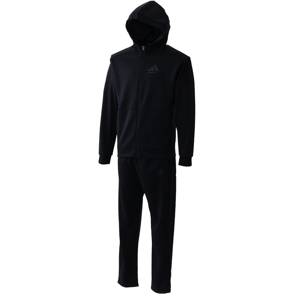 [adidas] [Adidas Combat Sports] Genuine Jersey Tracksuit Setup Top and Bottom Set TR-74 Men's Unisex