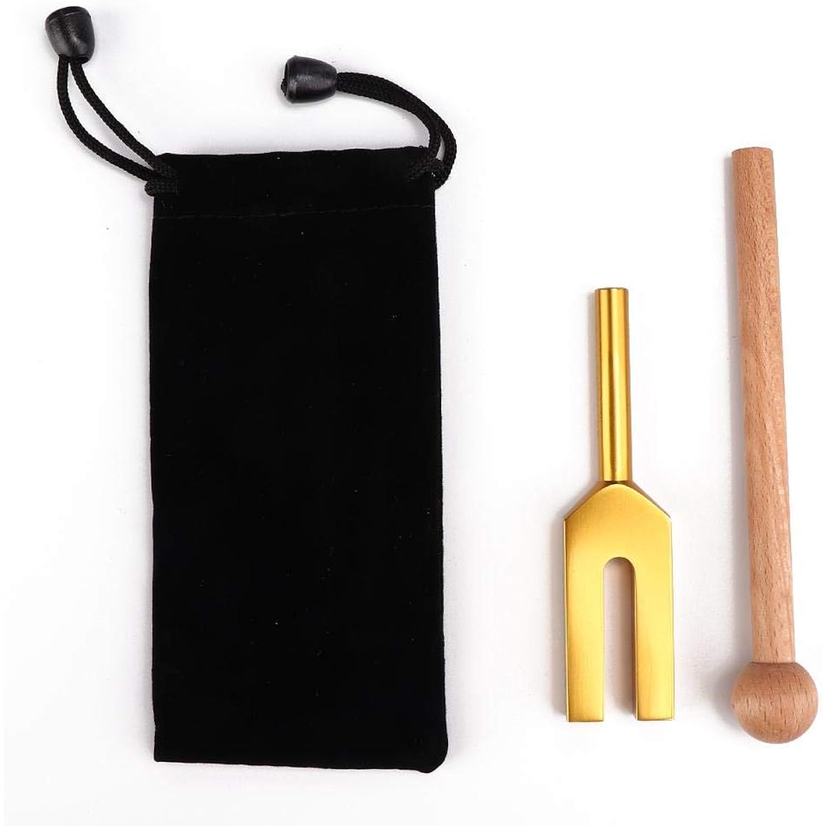 Brrnoo Tuning Fork Set 4096hz Tuning Fork Meditation Tuning Energy Fork with Hammer Tuning Fork Sound Healing DNA Repair Violin/Guitar/Piano Tune Fork
