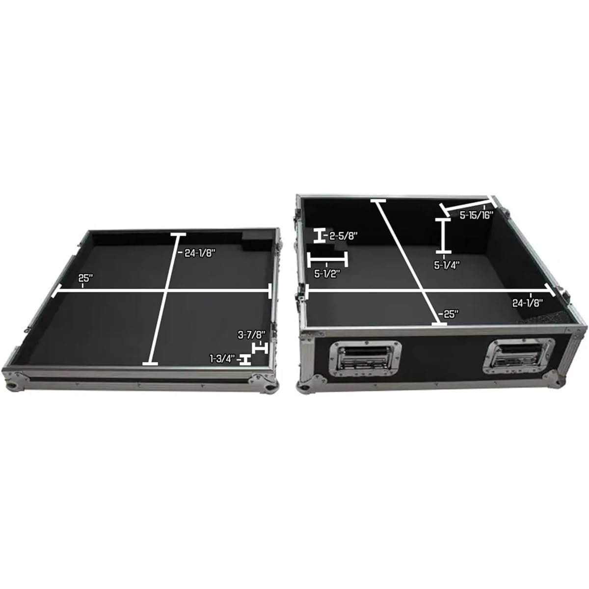 Harmony HCBEHX32COMP Flight Transport Road Custom Case Compatible with Behringer X32 Compact
