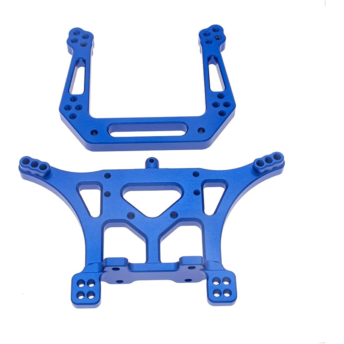 Aluminum Front & Rear Shock Tower Set 1/10 Traxxas Slash 2WD Stampede Rustler VXL RC Car Upgrade Parts Replacement for 3638 3639