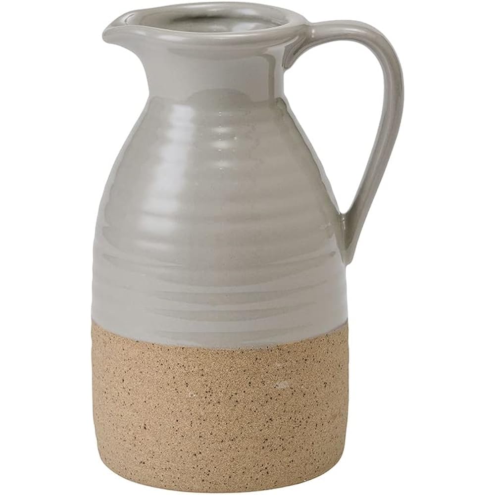 Tokyodo Vase SEVA Riva Glass 30 Brown L9 x W14.5 x H30cm 1 piece GW000261-008