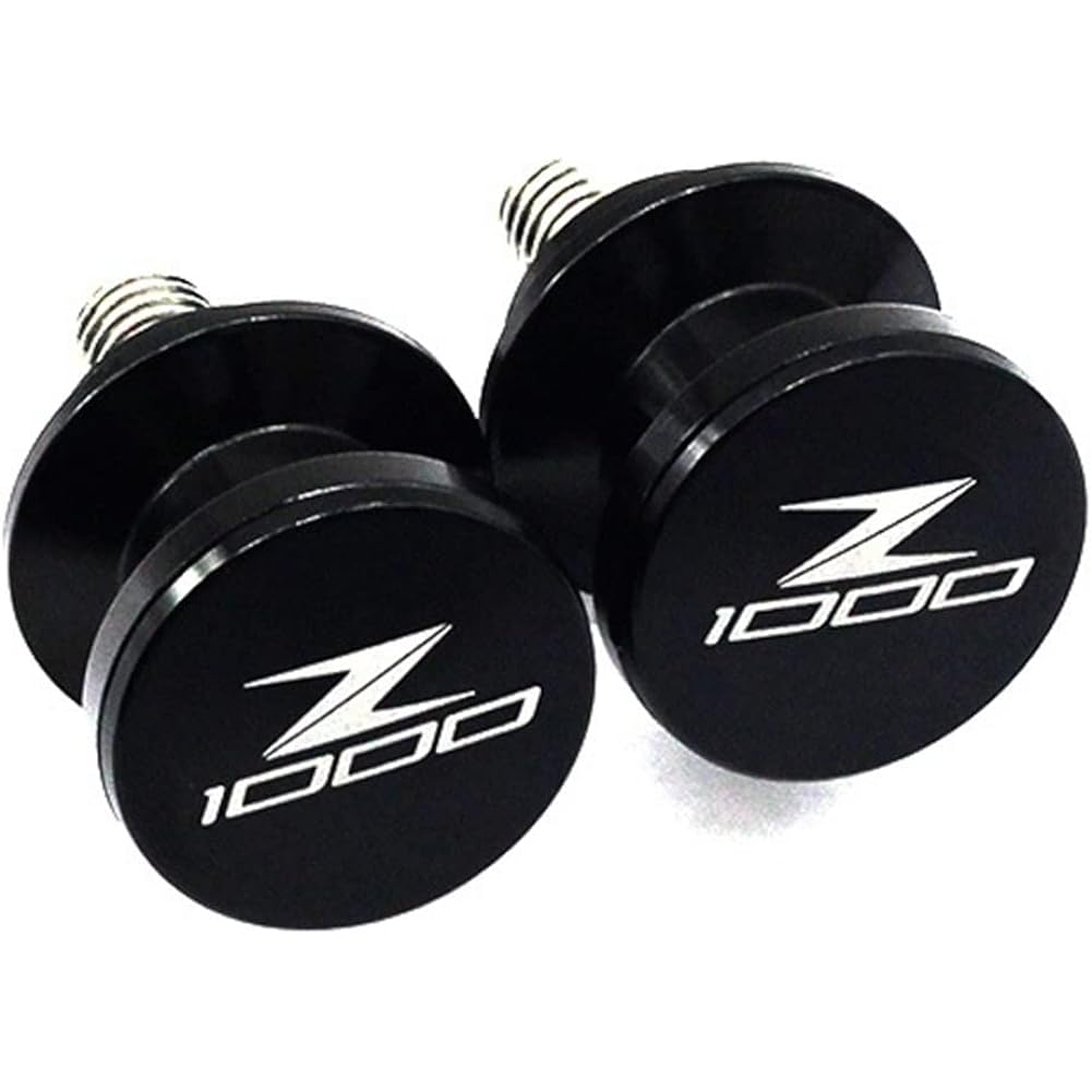 DEMUR Swingarm Spool Slider Protector Motorcycle Swingarm Stand Screw Slider 8mm For Kawasaki Z1000 Z 1000 Z1000 2015-2019 Swingarm Slider Spool (Size : Green Z1000)