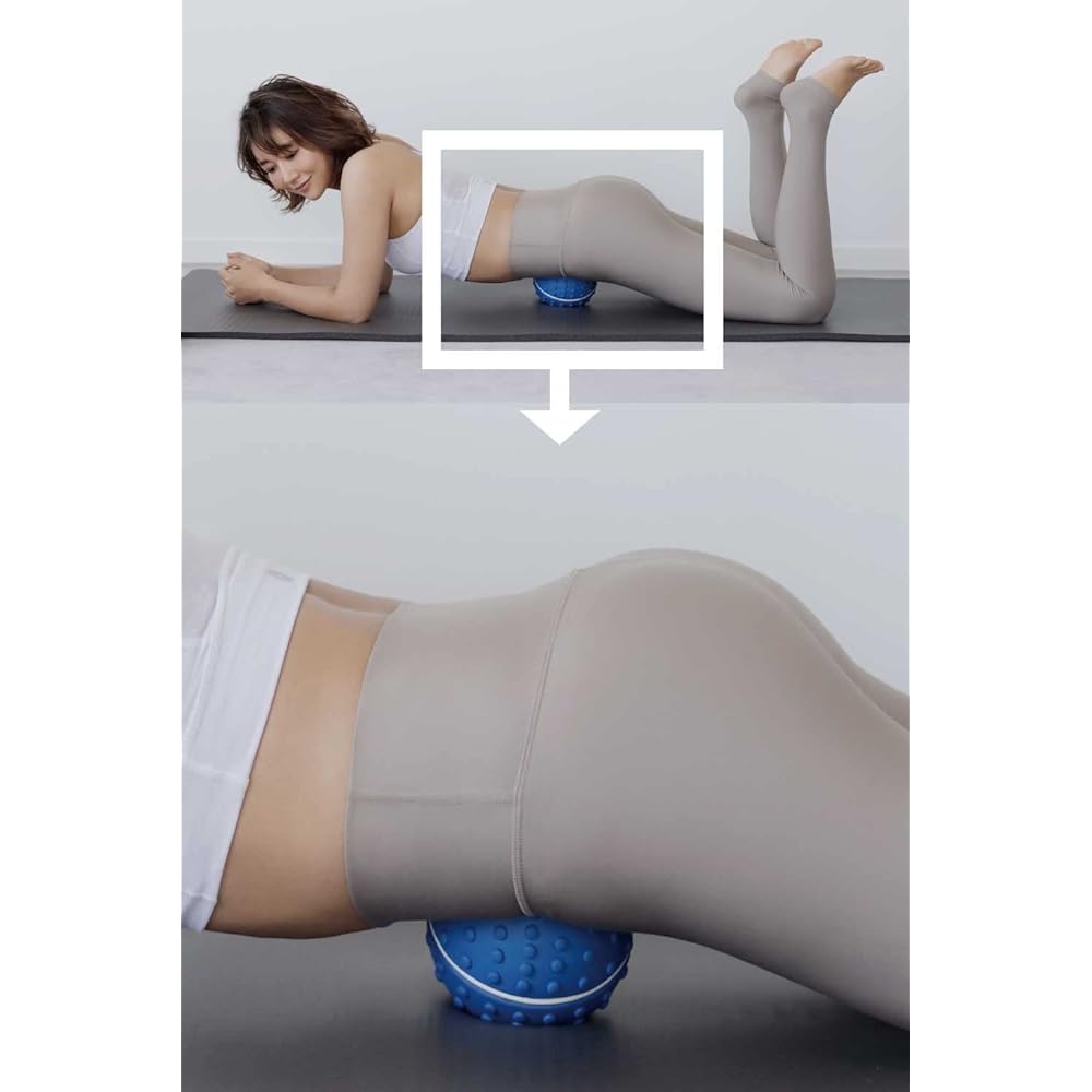 Hoggsy Plus [Produced by Tomiko Murata] Myofascial Release Ball/Myofascial Release for Back and Lower Back/Stiffness