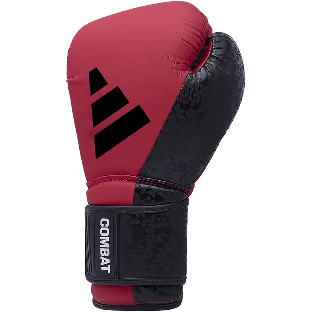 adidas Boxing Gloves FLX3.0 Combat 50 ADIC50TG //Adidas Boxing Gloves Sparring Gloves Kickboxing (16oz, Red)