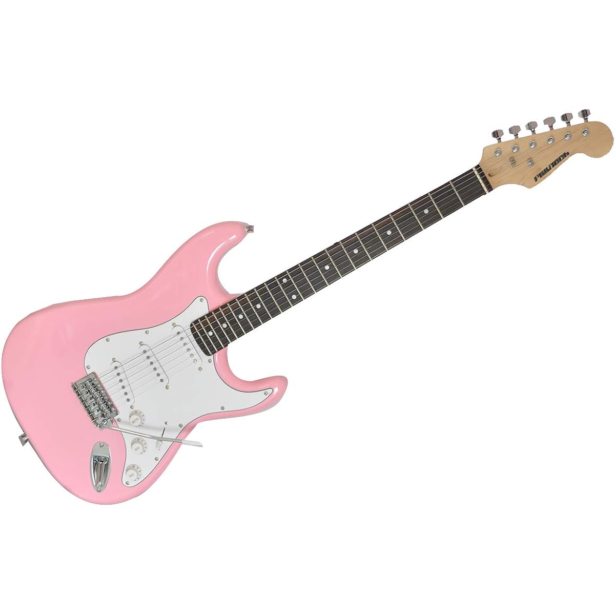 PLAYTECH Electric Guitar ST250 Rose Pink