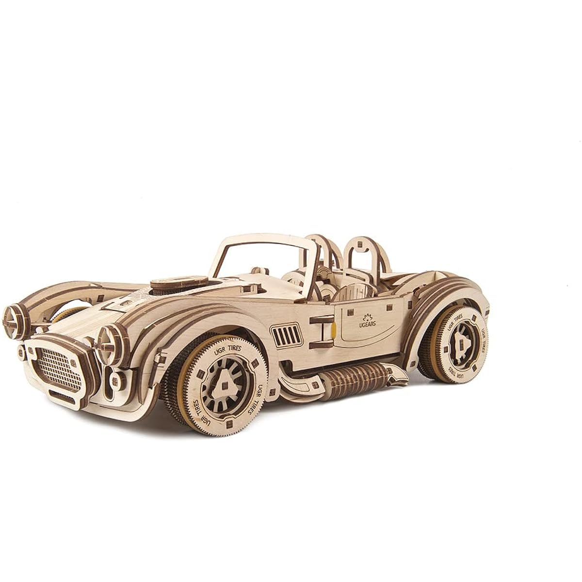Ugears Drift Cobra Racing Car 70161 Wooden Puzzle Craft Model No Glue Tools Required Adults Kids
