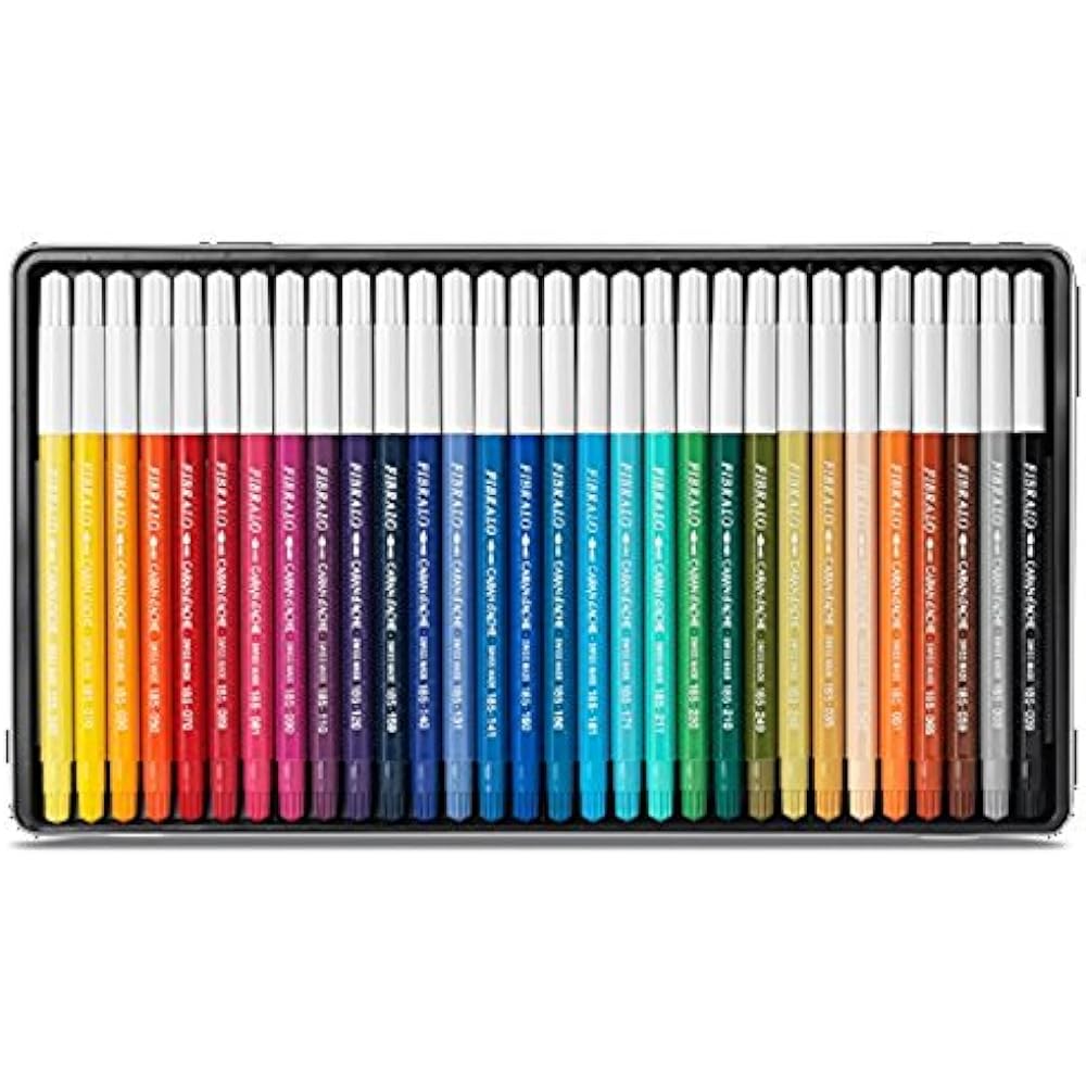 Caran d'Ache Fibralo Fiber Tipped Pens Set/30