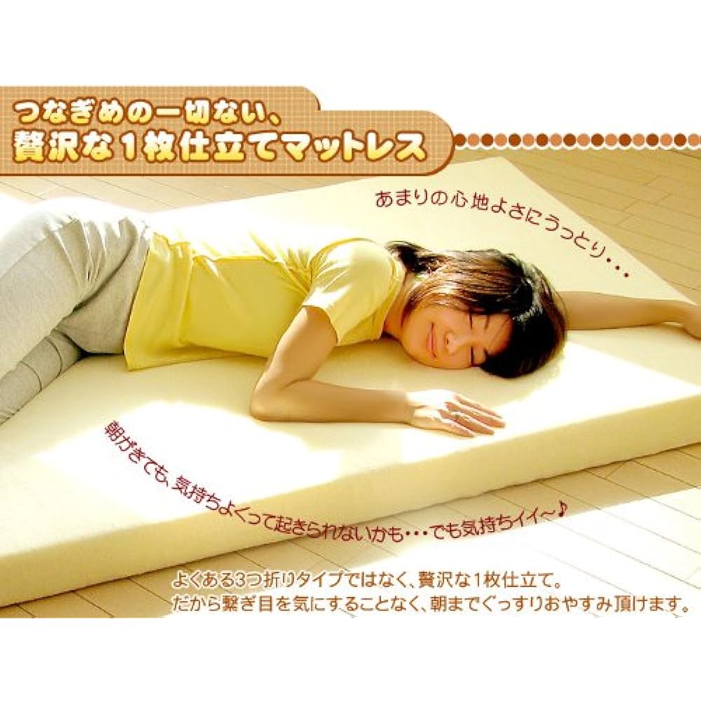 Restile RLRM-9PS urethane 2-layer structure 9cm memory foam mattress single with storage band