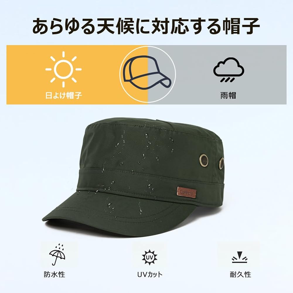 Siggi Cap Men's Hat Casual Large Size UV Protection Breathable Outdoor Fishing Golf Watching Sports All Seasons