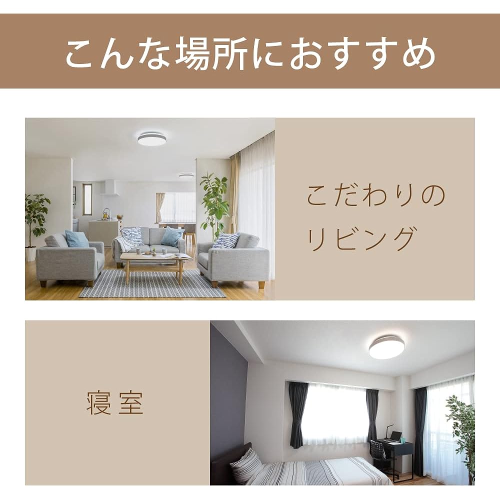 HotaluX <Made in Japan> LED ceiling light HLDC12334SG Applicable tatami area ~ 12 tatami mats (Japan Lighting Industry Association standards) 4800lm Dimmable color type Night light Hotalu look function Remote control Easy absence timer function Insect pr