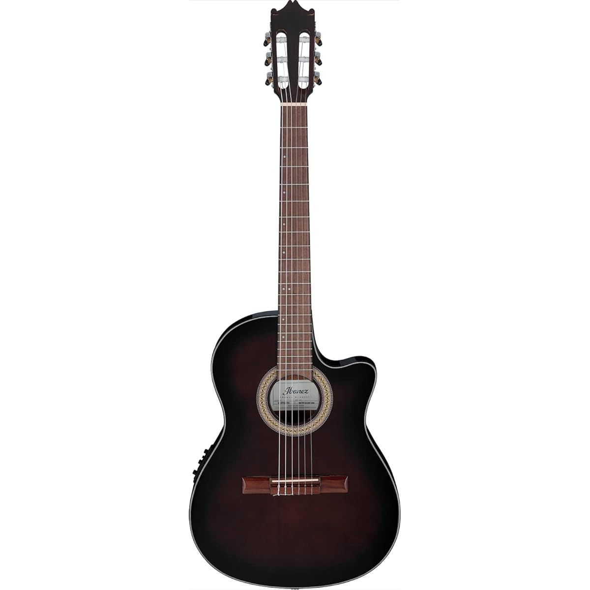 Ibanez thin body Elegat guitar with body thickness of approximately 70mm [Dark Violin Sunburst] GA30TCE-DVS