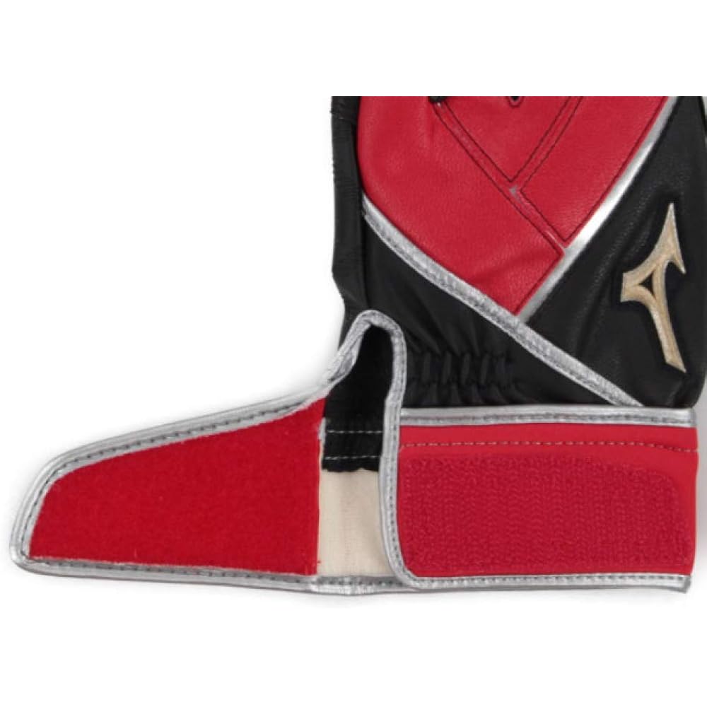 [MIZUNO] Unisex Global Elite ZeroSpace Two-handed 62 Baseball (62) Black x Red x Silver