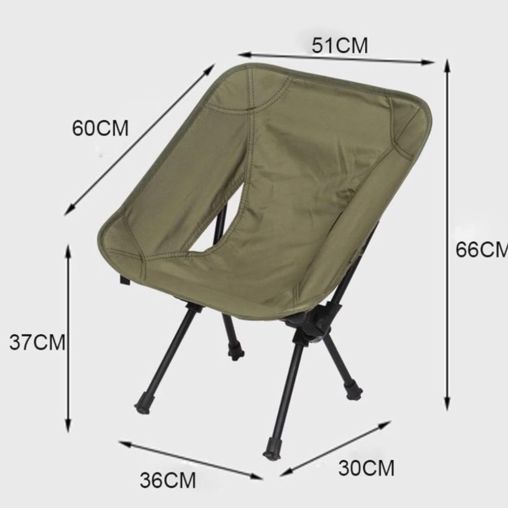Outdoor Chair Camping Chair Lightweight Folding Chair Outdoor Chair Compact Low Chair Stylish Camping Chair Portable Chair Fitted Chair Low Type Camping Chair Khaki