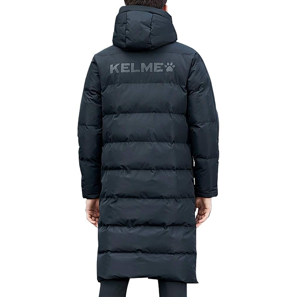 [Kelme] Bench Coat Men's Soccer Long Coat Outdoor Court Training