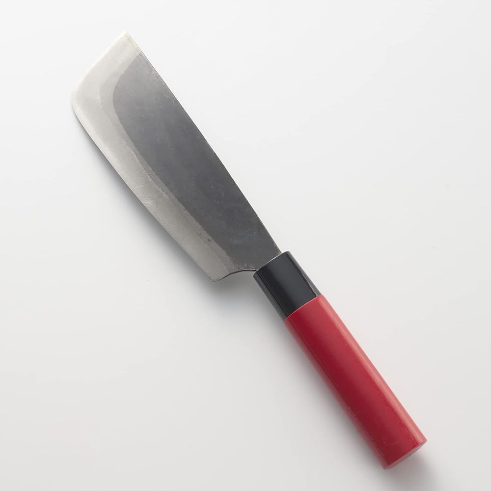 Aguri no Kura Geely Vegetable Knife, Chinese Cabbage, Long Blade, For Harvesting, Red Handle, Made in Japan, Steel, Cabbage, Lettuce, Broccoli, Bok Choy, etc.
