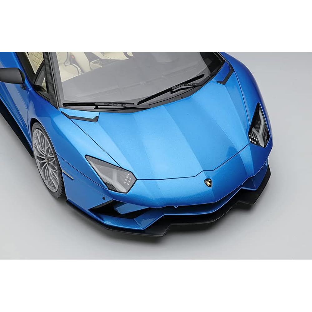 EIDOLON 1/18 Lamborghini Aventador S Roadster 2017 Blue Eye Gil Finished Product EML055A