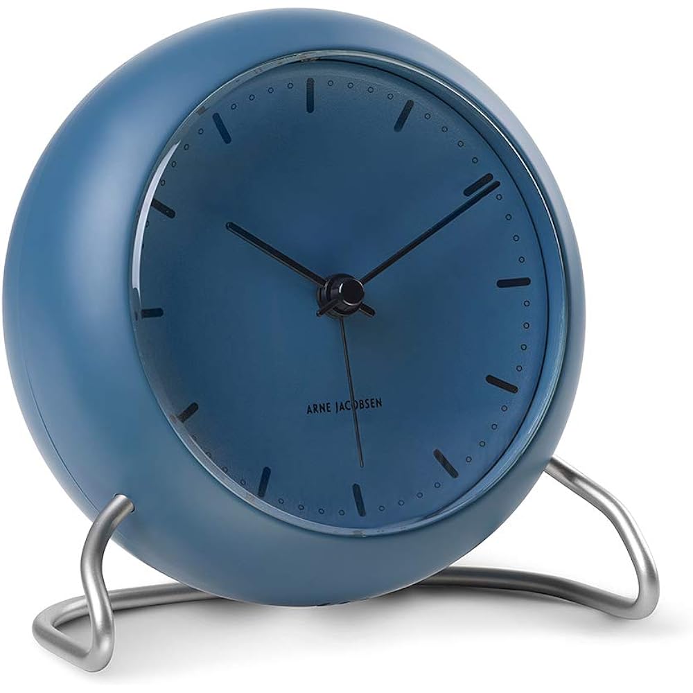 [Regular Imported Product] ARNE JACOBSEN/Arne Jacobsen Table Clock City hall Stone Blue 43691