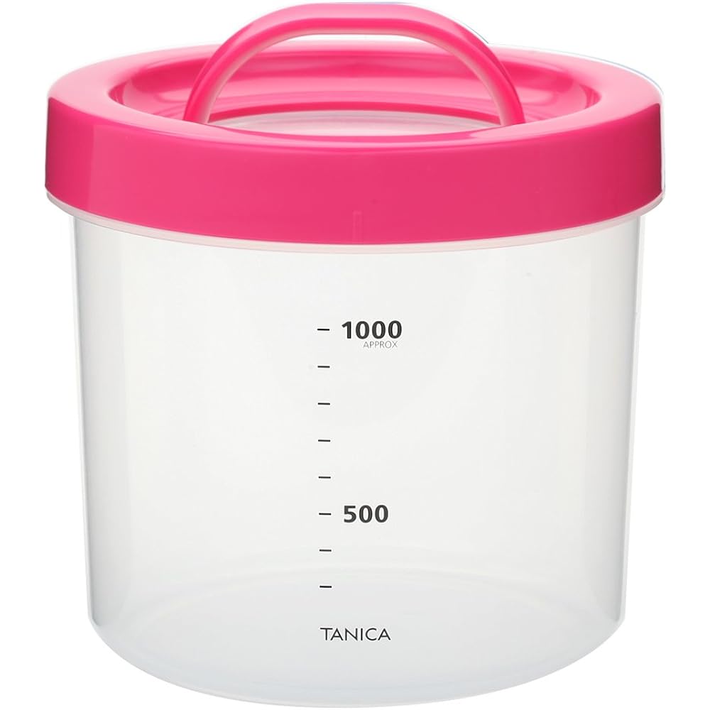 TANICA Temperature Control (25-70℃) Yogurt Maker with Timer and Buzzer Yogurtia S 1200ml YS-01 (Pink)