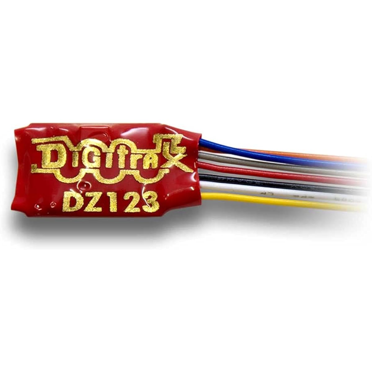 Digitrax® 1 Amp Economy Wired Decoder (2 Functions) Z Scale 0.5 Liter
