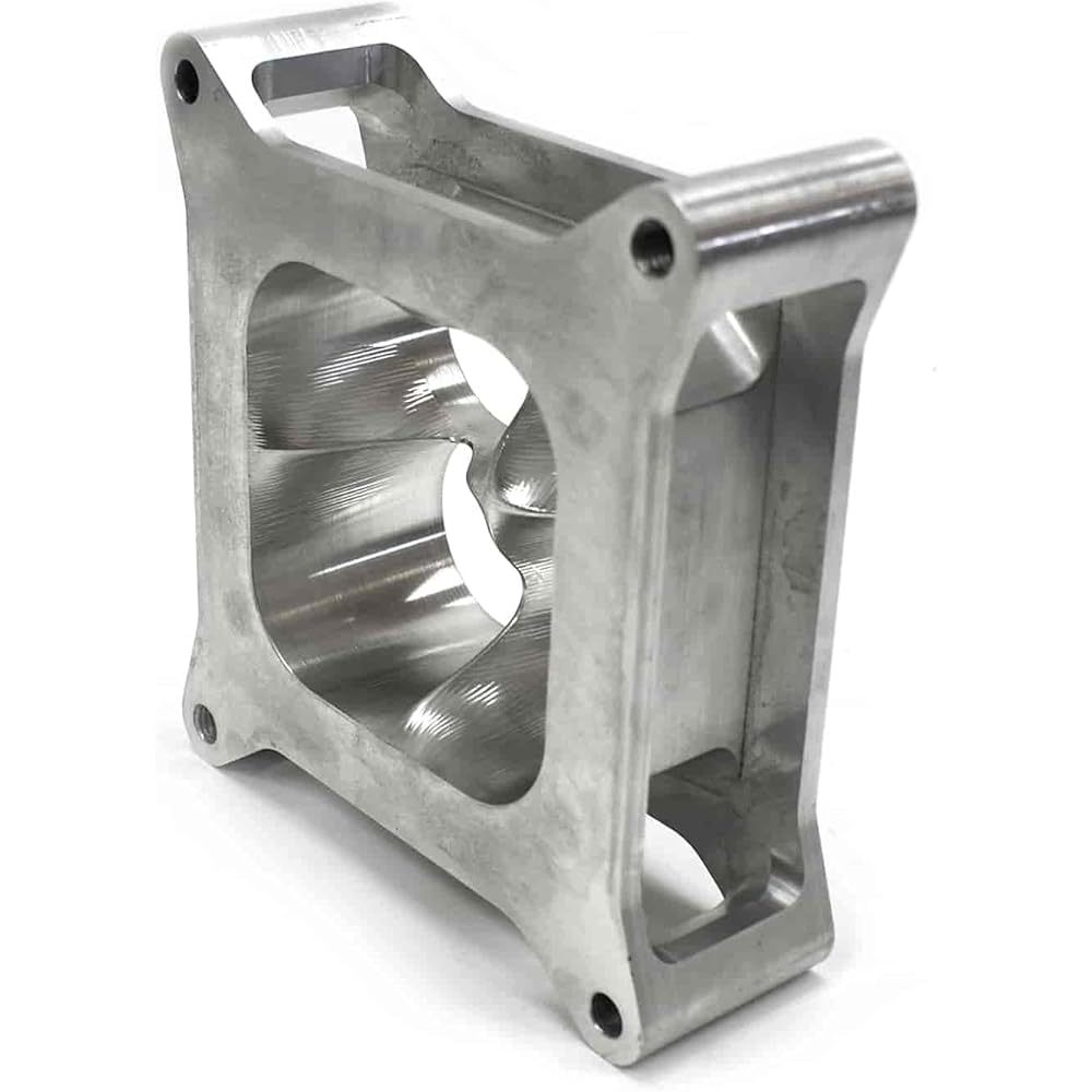 Speedmaster PCE120.1009 2 Aluminum 4150 CNC Machined Carburetor Spacer Square Bow