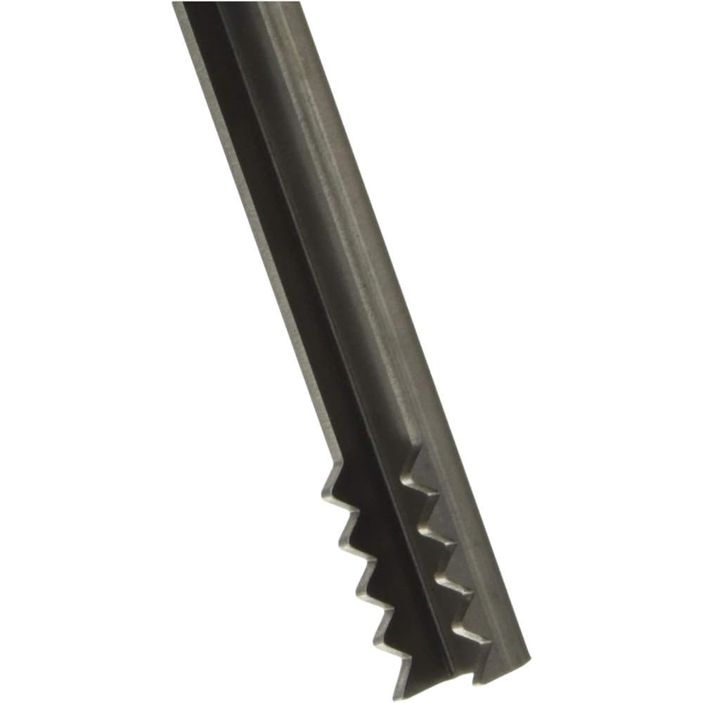 [Nara Dougu Seisakusho] "Nara Scissors" Telescoping Fire Scissors, Black Iron, Made in Japan, Black, Small