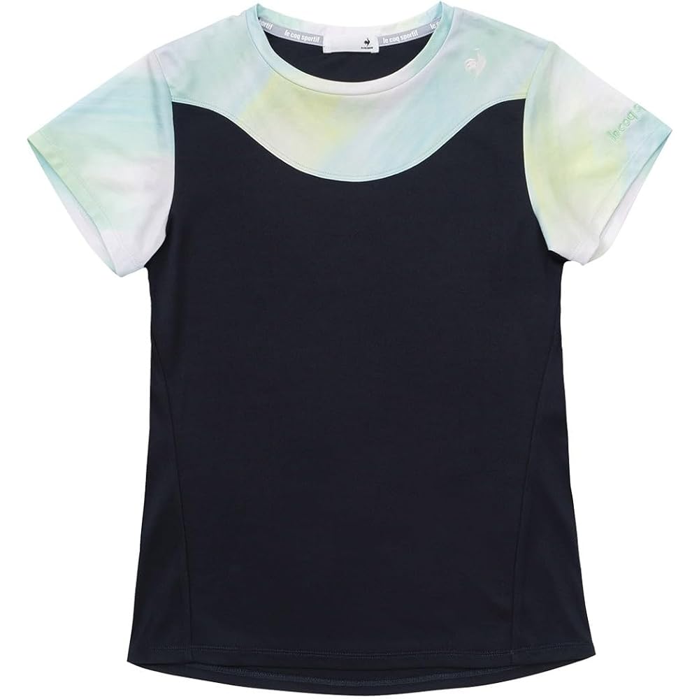 [Le Coq Sportif] T-shirt, Graphic Game Shirt, Sweat Absorbent, Quick Drying, UV CUT (UPF50+) SUNSCREEN JTA Officially Approved, Official Short Sleeve, Women's
