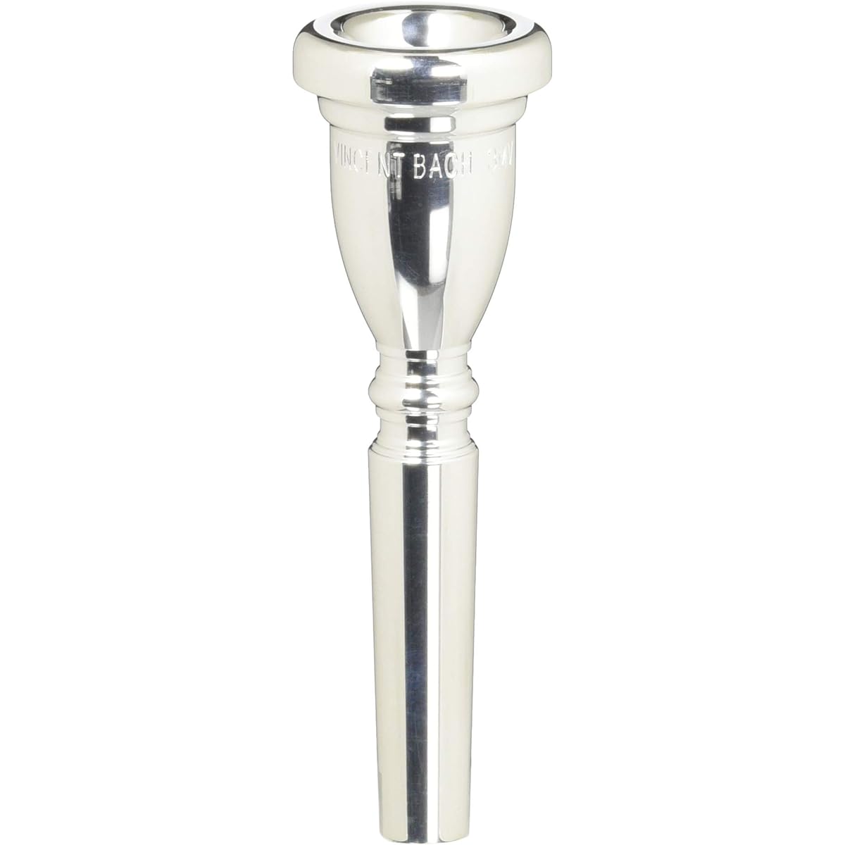 Back Trumpet Mouthpiece "Commercial 10-1/2MV" & Neoprene Mouthpiece Pouch Set