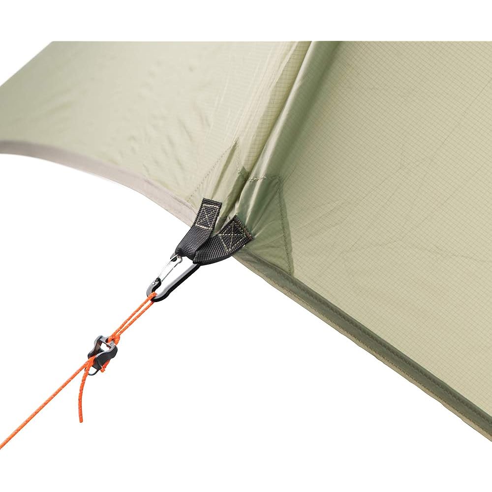 Pole Tent, Climbing Tent, Double-Sided Silicone, Tearable, Ultra Light, Waterproof, Windproof, Easy to Set Up, Camping, Professional Tent