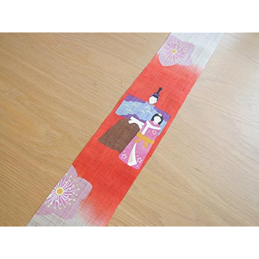 Thin Tapestry Standing Hina Hand-painted Tapestry Hina Spring