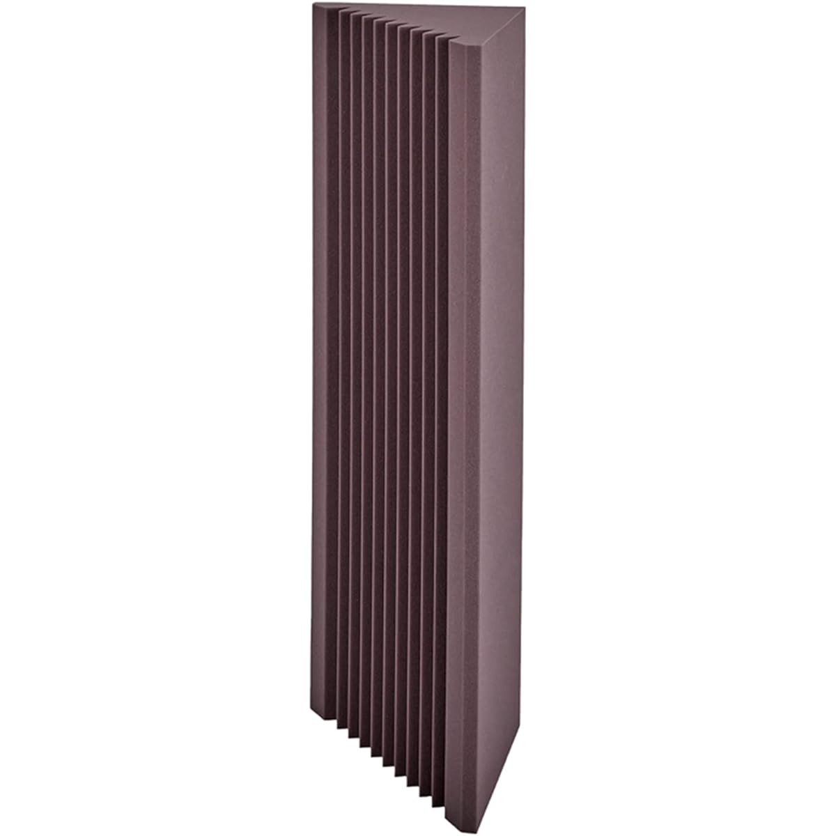 Acoustic Foam Bass Trap, Wall Mounted Soundproof Padding Wall Panel, Absorbing Sound Sponge for Ceiling or Wall Decoration (Purple 30*30*100CM) (Purple 30*30*100CM)