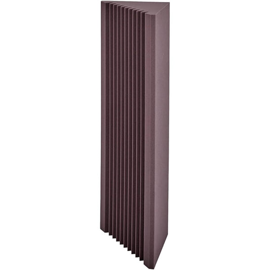 Anti-Noise Corner Acoustic Panel Foam, Game Room Studio Soundproofing Foam Panel High Density Noise Reduction Foam Tiles, Purple (Purple 30*30*100CM) (Purple 30*30*100CM)