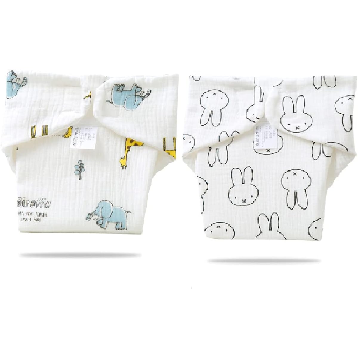 Reborn Baby Doll Diaper Underwear Newborn Reusable 2 Pack Fits 20-24 Inch Reborn Dolls Alive