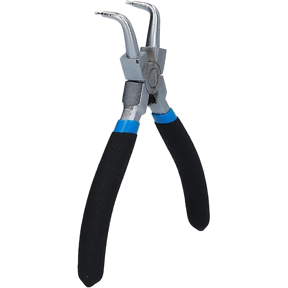 KS Tools Circlip Pliers for Internal Retaining Ring Angled 125 mm BT067008