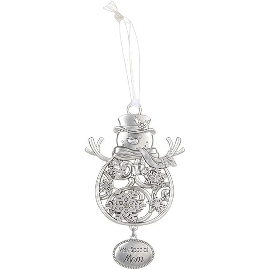 Very Special Mama Snowmen 3 5/8" Christmas Ornament